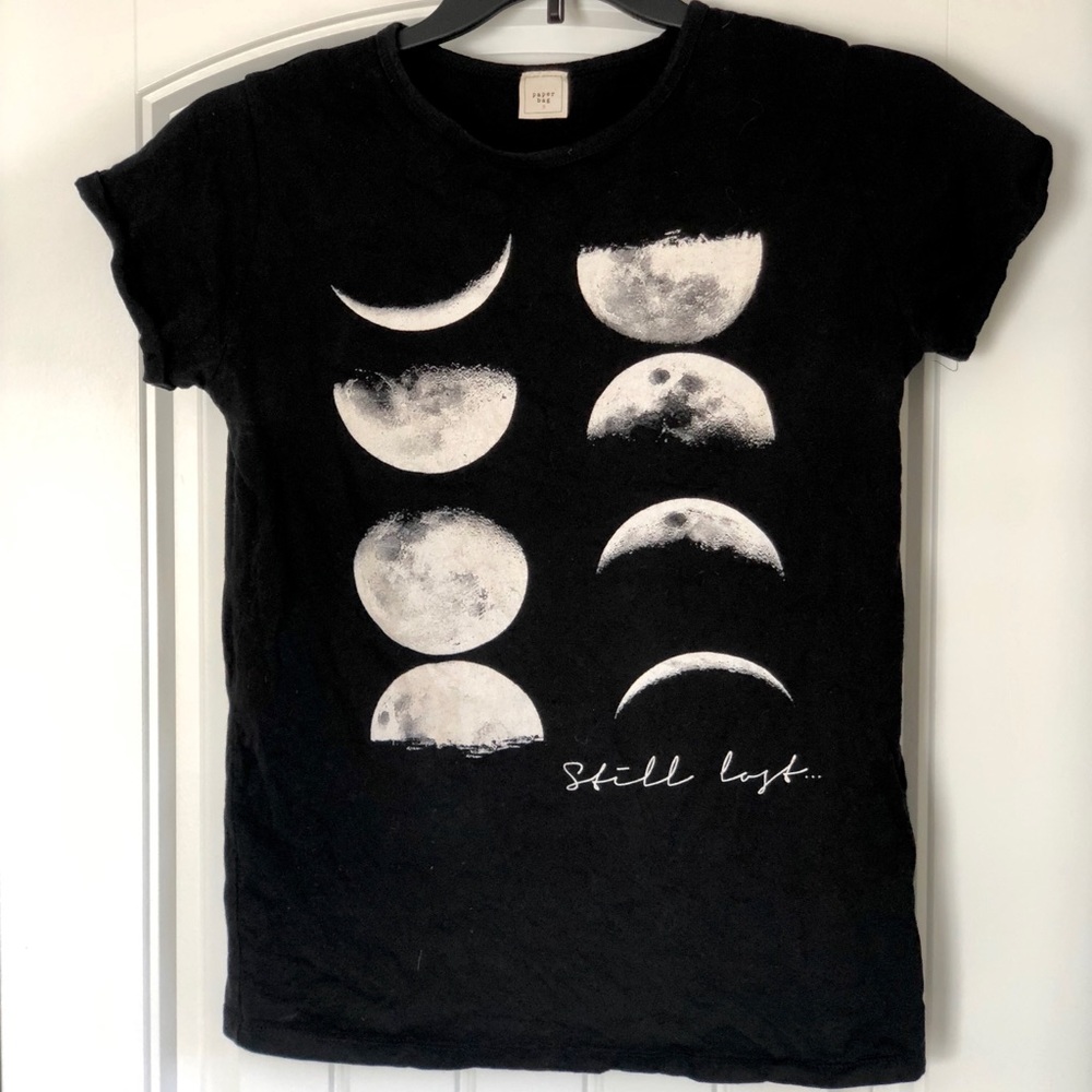 Moon graphic tee